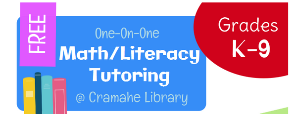 Free One-on-one Math & Literacy Tutoring