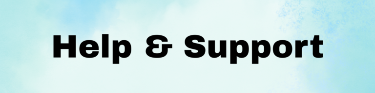 Help & Support